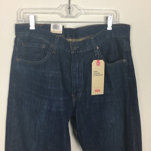 Levi's 569 NWT 33 x 32 Loose Straight Jean - Picture 3 of 9